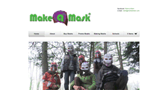 Desktop Screenshot of makeamask.com
